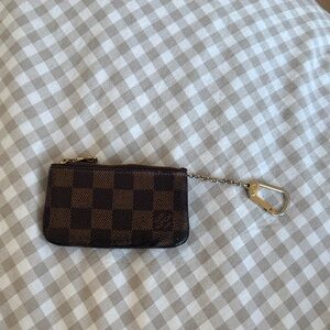 Authentic Louis Vuitton key ring wallet pouch